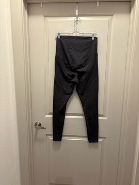 Pact Charcoal Maternity Leggings Organic Cotton NWOT Size S